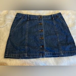 Denim skirt